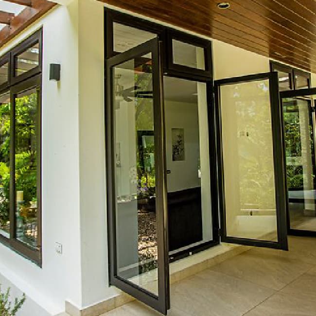 Folding/French doors.