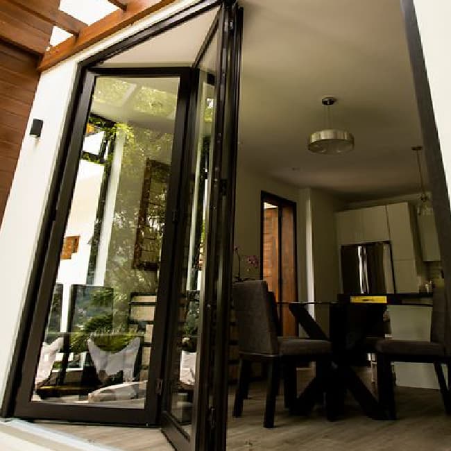 Folding doors